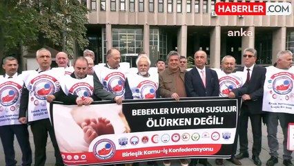 Birleşik Kamu İş Konfederasyonu'ndan Sağlık Bakanı Memişoğlu Hakkında Suç Duyurusu