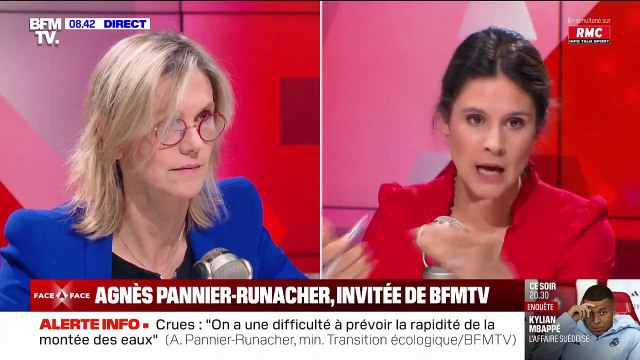 La ministre de la transition écologique Agnès Pannier-Runacher répond à Apolline de Malherbe