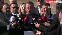 Selahattin Demirtaş ile görüşen CHP Genel Başkanı Özel'den ilk sözler