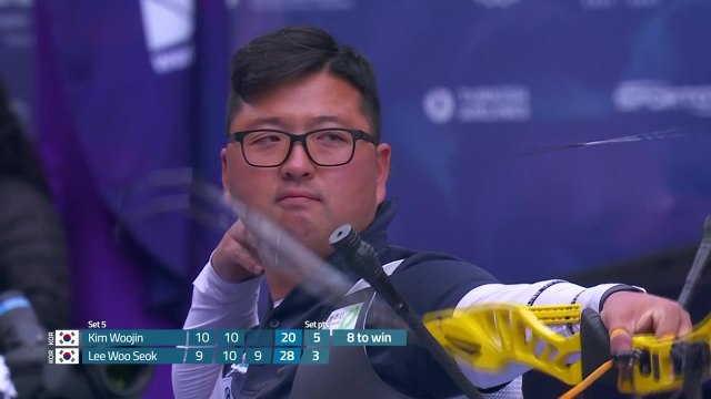 '파리 3관왕' 김우진, 양궁 월드컵 파이널 우승...세계 1위 등극 / YTN