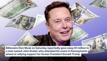 Elon Musk's Pro-Trump Super PAC To Give $1M Every Day To People In Swing States For Signing His Petition