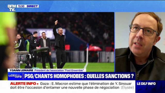 Homophobie dans le football: La LFP propose un certain nombre d'ateliers dans les clubs. Le PSG est l'un des seuls clubs à ne pas les faire , affirme Yoann Lemaire de l'association Foot Ensemble
