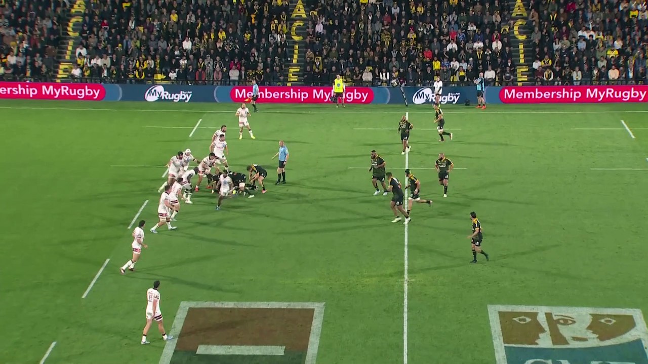 TOP 14 - Essai de Teddy THOMAS 2 (SR) - Stade Rochelais - Union Bordeaux-Bègles