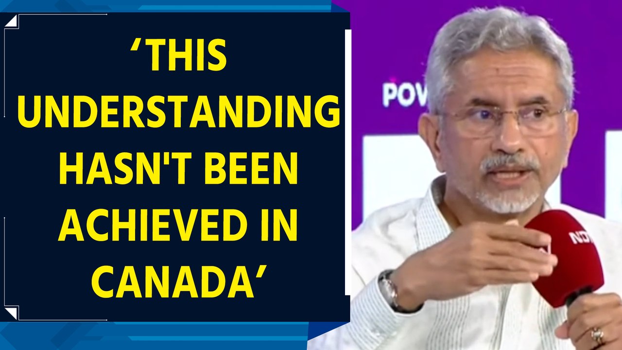 EAM S Jaishankar speaks on India's foreign policy towards Canada and other Western countries