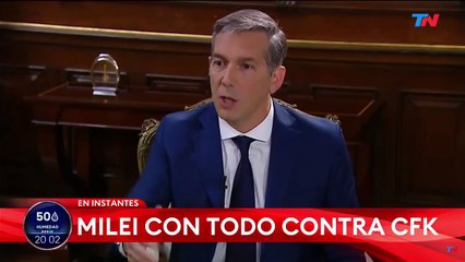 Milei: "Me encantaría meterle el último clavo al cajón del kirchnerismo con Cristina adentro"