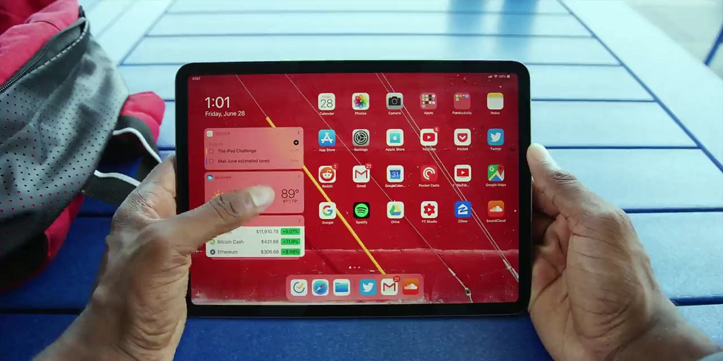 The iPad Only Challenge! video Dailymotion