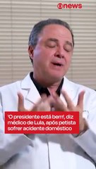 Lula se accidentó en la cabeza y no puede viajar a la cumbre de BRICS
