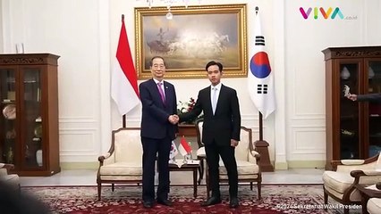 Download Video: Gaya Wapres Gibran Terima Kunjungan PM Korea Selatan