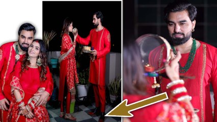Armaan Malik के लिए Payal Kritika ने रखा Karwachauth का व्रत?,चप्पल पहन पूजा करते हुए Video Viral