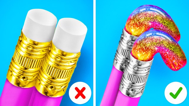 ASTUCES PARENTALES RICHES VS PAUVRES | Idée d'art À L'ÉCOLE ! Créations Parentales par 123 GO Like !