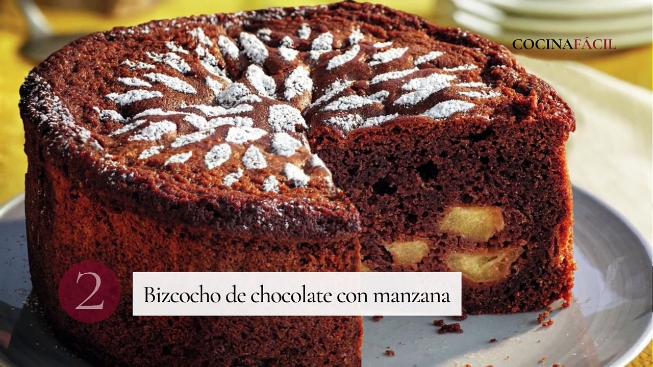 10 Bizcochos De Chocolate - Cocina Fácil