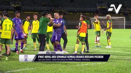 Ifwat Akmal kembali teruja untuk beraksi bersama Kedah selepas kemenangan 1-0 ke atas Terengganu