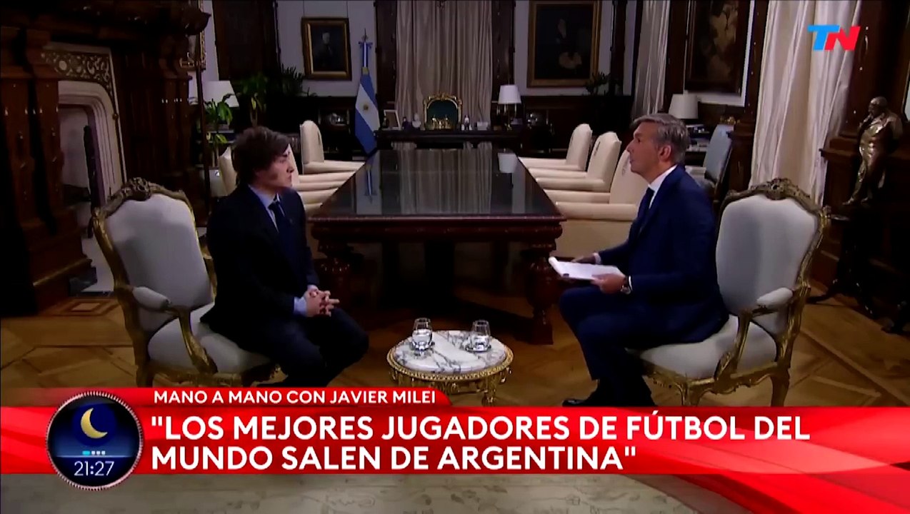 Milei se diferenció de Villarruel por el homenaje a Isabel Perón en el Senado: "Yo no lo hubiera hecho"