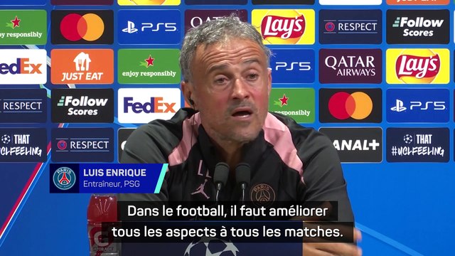 Luis Enrique : Je suis très optimiste, j'aime ce que je vois