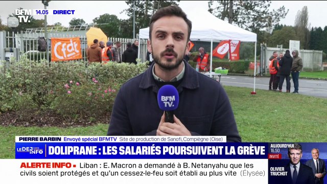 Doliprane: en grève depuis jeudi dernier, les salariés de Sanofi toujours inquiets pour leur avenir