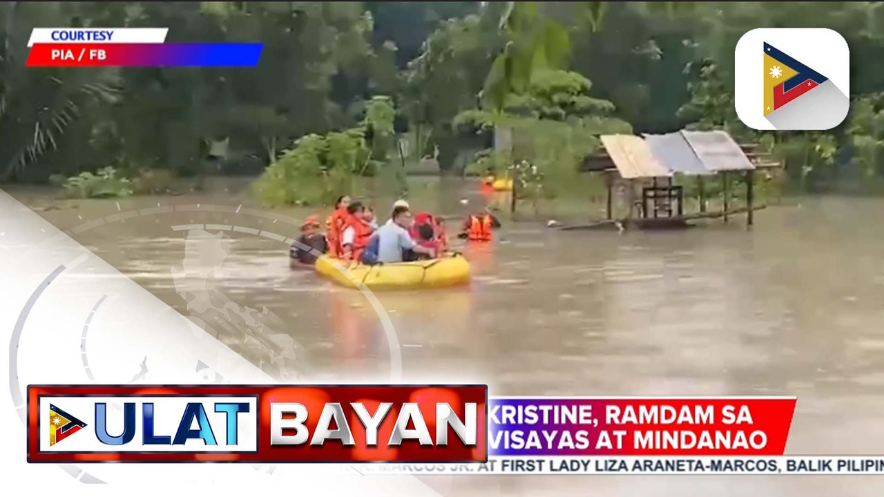 Hagupit ng Bagyong #KristinePH, ramdam sa Luzon, Visayas, at Mindanao