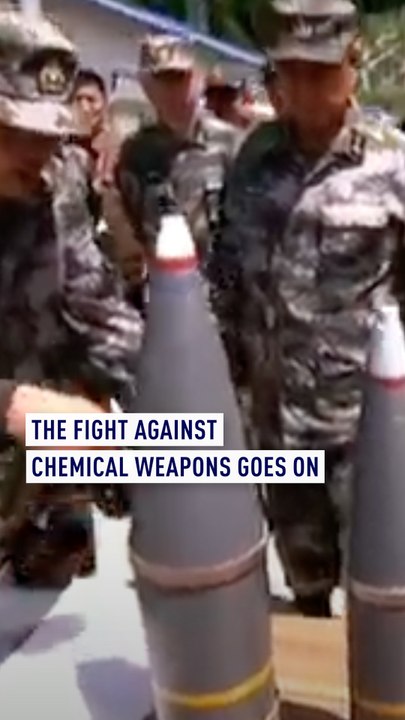 The fight against chemical weapons goes on