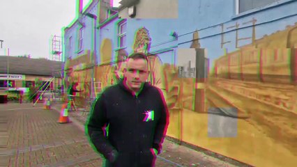 Nathan Murdoch's latest mural in Peterborough