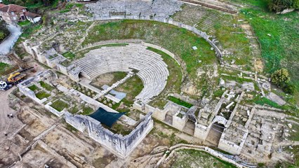 Prusias ad Hypium Antik Kenti'ndeki tiyatro 2025'te turizme açılacak
