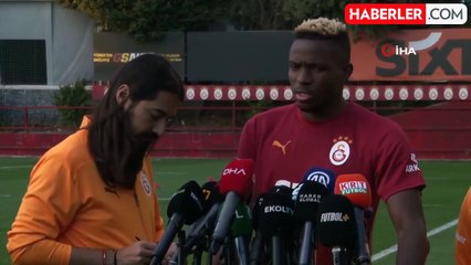 Victor Osimhen'den Florya'da olay hareket