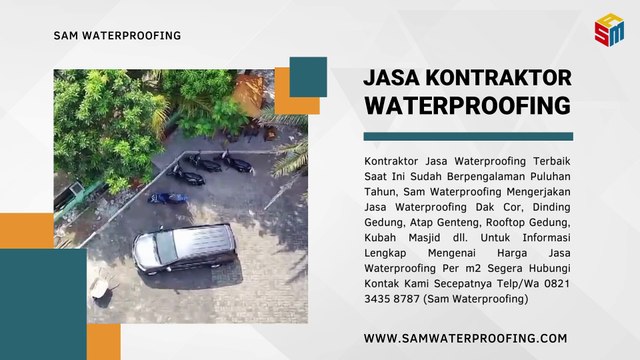 Ciptakan Lingkungan Kering dengan Jasa Waterproofing | Jasa Aplikator Waterproofing Telp/Wa 0821 3435 8787