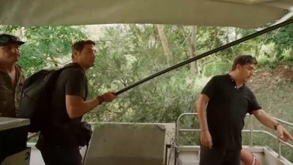 Jorge y Pancho vivieron aterradora experiencia alimentando cocodrilos en "Socios por el Mundo 3"