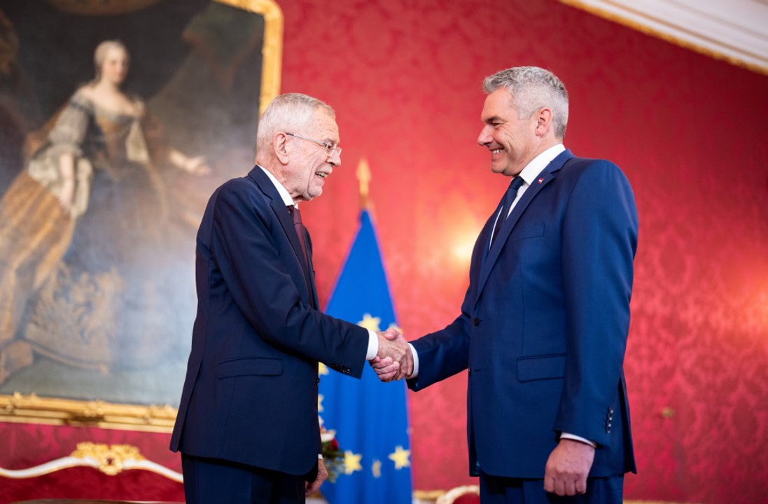 Koalition: Auch Nehammer bei Van der Bellen