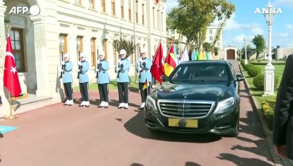 Istanbul, Erdogan incontra Scholz al Palazzo Dolmabahce