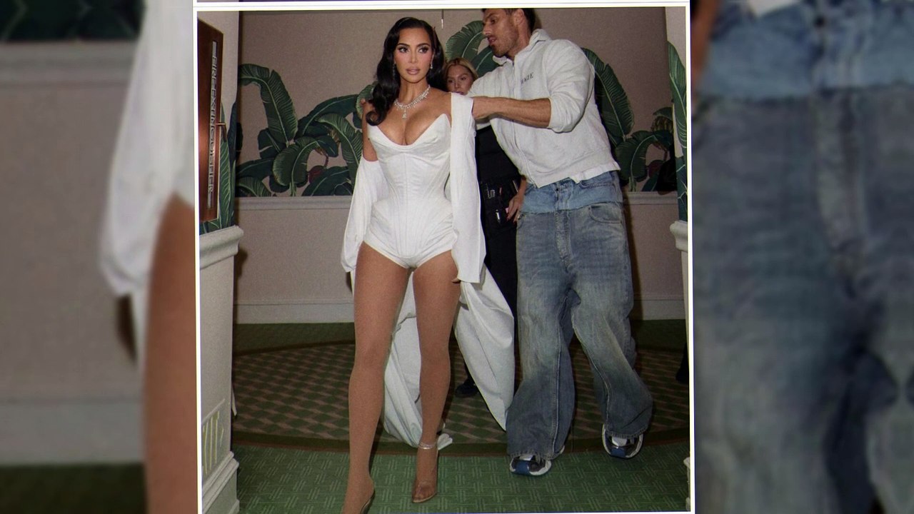 Kim Kardashian Celebrates Turning 44 in Skin-Tight Nude Dress: ‘Birthday Suit'