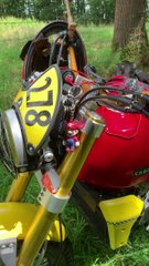 🔥 Moto Fantic Caballero en pleine nature