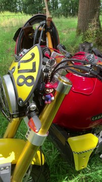 🔥 Moto Fantic Caballero en pleine nature