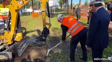 A Roma apre cantiere della tramvia "Togliatti", la prima dopo 28 anni