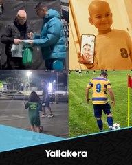 لقطات الأسبوع.. كريستيانو رونالدو يمازح مشجعا محظوظا.. ومراوغة مهينة لمارسيلو من نجله