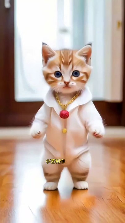 funny cat dancing