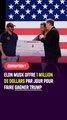 Elon Musk offre 1 million de dollars PAR JOUR pour faire gagner Trump ? Welcome to the USA