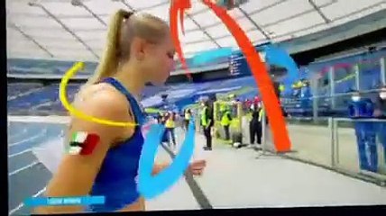 Rivediamo il trionfo della Sabbatini. E quando alza le braccia al cielo in ricordo del padre