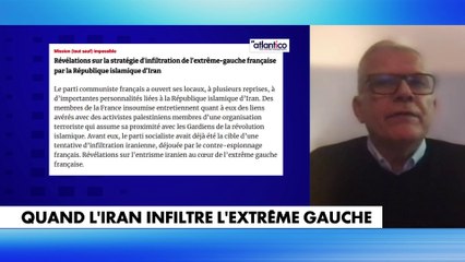 Emmanuel Razavi explique comment l'Iran a infiltré l'extrême gauche française en 1984 puis en 2014