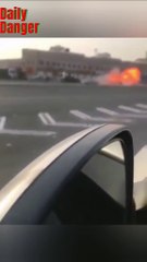 Car Explodes Immediately After Crash | Stunt Gone Bad in Public | Daily Danger