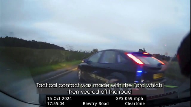80mph dangerous driver drives head-on towards oncoming traffic