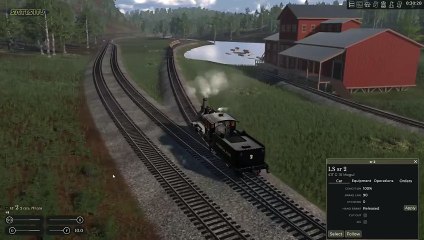Am zweiten Morgen gibt es die zweite Lokomotive. | Railroader | Ep. 8