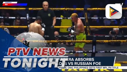 Albert Pagara absorbs stoppage loss vs. Russian foe