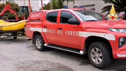 Squadre dei Vigili de fuoco inviate a Lamzezia per il maltempo