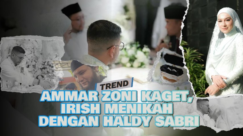 Ammar Zoni Kaget, Irish Menikah Dengan Haldy Sabri !!