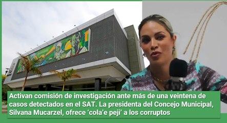 Con 'cola'e peji' para los corruptos