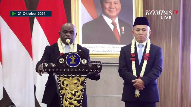 Pidato Menteri HAM Natalius Pigai usai Dilantik, Singgung Anggaran Dipatok Rp64 miliar