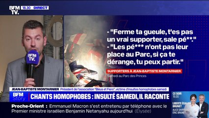 Chants homophobes des supporters du PSG: "On sentait une grande tension", raconte ce supporter