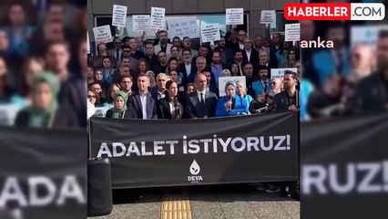 DEVA Partisi, Yenidoğan Çetesi İçin Çağlayan Adliyesi'nde Adalet Aradı