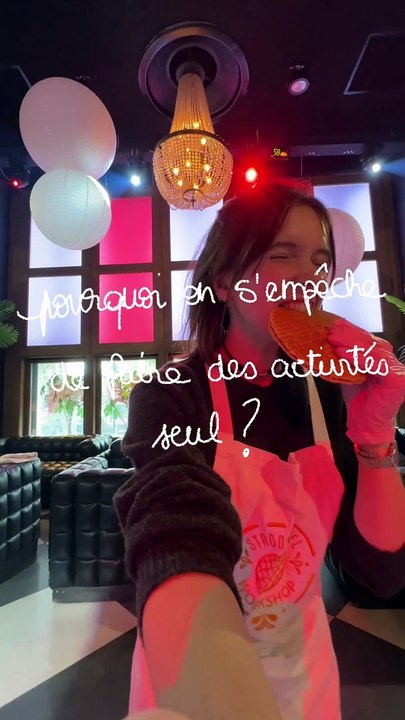 Faire des activités seule