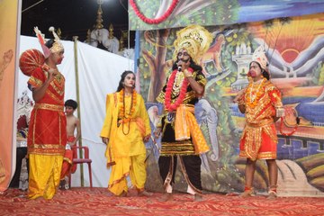 कुम्भकर्ण, मेघनाद, अहिरावण वध, सती सुलोचना प्रसंग का मंचन