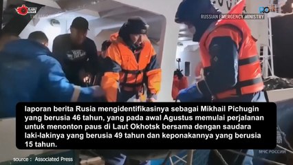 67 Hari Terombang-Ambing di Laut Okhotsk Pria Rusia Ini Akhirnya Ditemukan